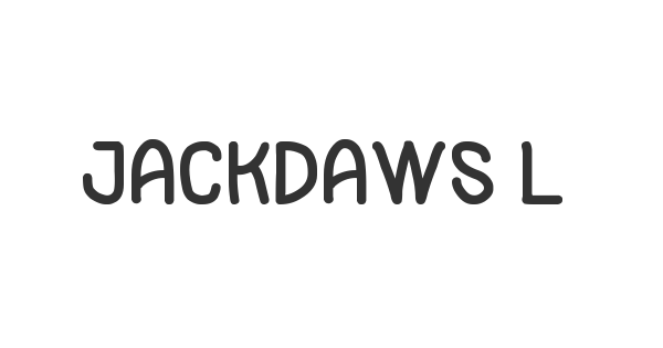 Jackdaws Love St font thumb